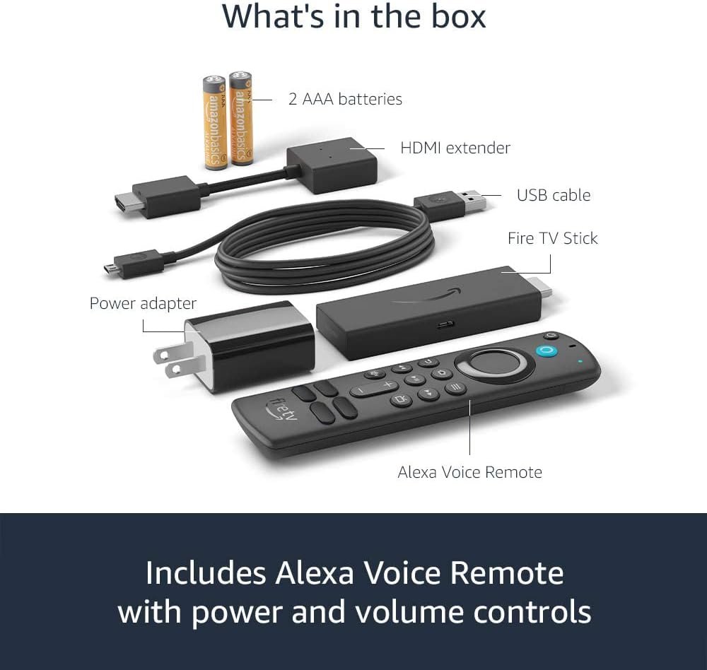 Amazon Fire TV Stick, sharp picture quality, fast streaming, free & live TV, Alexa Voice Remote with TV controls - Image 3
