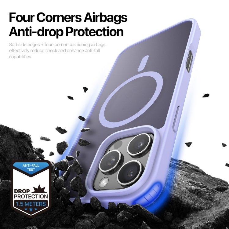 For iPhone 15 Pro DUX DUCIS Yind Series MagSafe TPU Hybrid PC Phone Case - Image 4