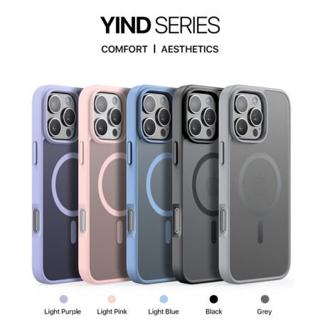 For iPhone 15 Pro DUX DUCIS Yind Series MagSafe TPU Hybrid PC Phone Case
