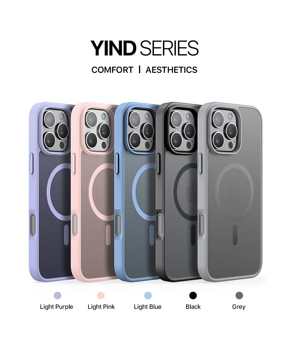 For iPhone 15 Pro DUX DUCIS Yind Series MagSafe TPU Hybrid PC Phone Case